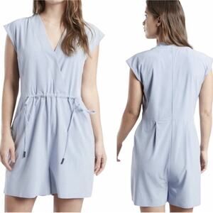 Athlete Marlow Romper Light Blue Size S Small Lightweight Spring Summer